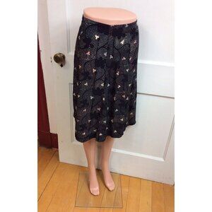 OJAI Polka Dot Skirt Womens Small